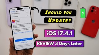 iOS 1741 Review after 3 days  Should you update to iOS 1741 [upl. by Irap]