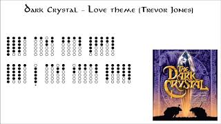 Dark crystal Trevor Jones  Tin whistle [upl. by Leuas]