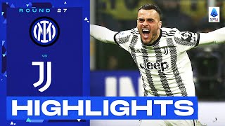 InterJuventus 01  Kostic strikes in the Derby d’Italia Goals amp Highlights  Serie A 202223 [upl. by Nylirad631]