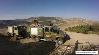 Forestale Sicilia squadra antincendio boschivo anno 2017 [upl. by Siddra894]