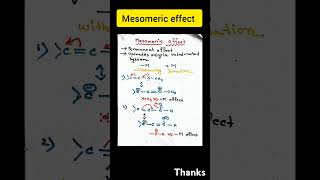 Mesomeric effect generalorganicchemistry organic chemistry iitjam csirnet gate ytshorts [upl. by Doris]