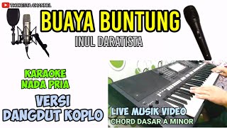 BUAYA BUNTUNG KARAOKE NADA PRIA [upl. by Sakram]