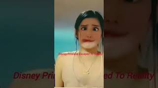 Disney Princess Escaped To Reality ❤ shorts viral subscribe [upl. by Harraf94]