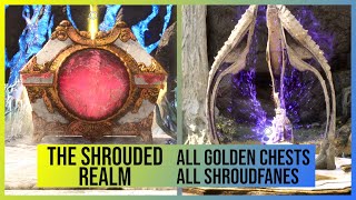 Immortals of Aveum The Shrouded Realm Collectibles  All Golden Chests and Shroudfanes [upl. by Adnuhs]