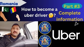 Part 3🇷🇴 how to work as a Uber drivercomplete information for Uber drivers Romania [upl. by Negyam]