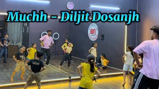 Muchh Bhangra  Diljit Dosanjh  location Ludhiana  Cute Kids Bhangra Basic  rbrockdancestudio ￼ [upl. by Eidurt]