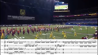 Carolina Crown 2022  Right Here Right Now  2nd Movement Brass Feature [upl. by Halian]