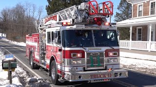 Adamstown Fire Company Truck 11 Responding [upl. by Norac631]