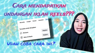 CARA CEPAT MENDAPATKAN IKLAN REELS DI FACEBOOK [upl. by Kazim]