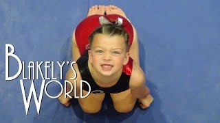 Gymnastics Level 1 State Meet  Blakely [upl. by Akinam810]