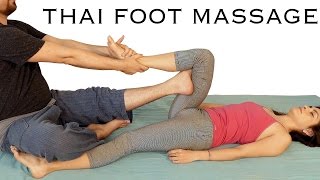 How to Give Someone a Foot Massage  Massage Techniques [upl. by Albright]