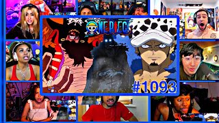 One Piece Episode 1093 Reaction Mashup [upl. by Dey]