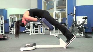 Glute Hyperextensions [upl. by Kirschner]