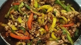 Chicken fajita recipe  baccha ek bar khaye ge bar bar mange ge chicken fajita  Aminas kitchen [upl. by Yrakaz]