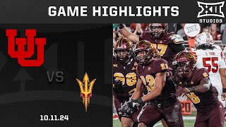 Utah vs Arizona State Highlights  2024 Big 12 Football [upl. by Aurelie]