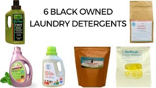 Minority Report  I Reviewed 6 Black Owned Laundry Detergents [upl. by Yrokcaz]