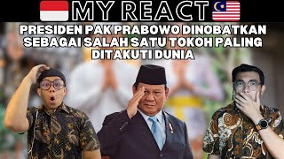 PRESIDEN PAK PRABOWO DINOBATKAN SEBAGAI SALAH SATU TOKOH PALING DITAKUTI DUNIA [upl. by Airehc]