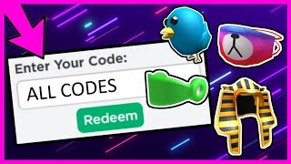 ALL ROBLOX PROMO CODES 2014  2022 [upl. by Asquith]