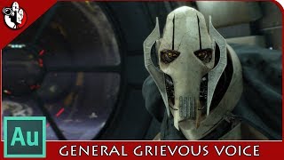 Adobe Audition  General Grievous voice effect [upl. by Ecirtael919]