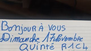 bonjour QUINTÉ du samedi 17 novembre merci infiniment pour vos messages de soutien 💝👍☕ [upl. by Eladal]