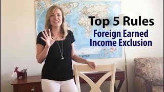 5 Rules of Foreign Earned Income Exclusion Updated [upl. by Chantal]