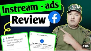 Facebook in stream ads review problem in stream ads availability  in stream ads setup nahi ho Raha [upl. by Sivet]