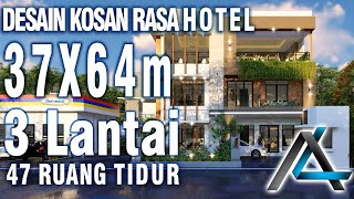 DESAIN KOSAN RASA HOTEL 37 x 64 meter I TUBAN – KOSAN MINIMALIS MODERN [upl. by Vassily]