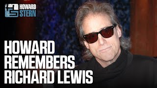 Howard Pays Tribute to Richard Lewis [upl. by Cerallua399]