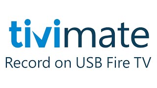 Record TiviMate TV programs on Firestick with external storage [upl. by Aidan]