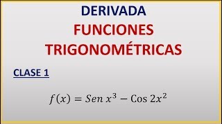 DERIVADA DE LA FUNCIÓN SENO desde cero [upl. by Mattland618]