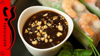 HOISIN CHILI SAUCE  super zu Sommerrollen Frühlingsrollen und gebackenen Wan Tans [upl. by Liagaba]