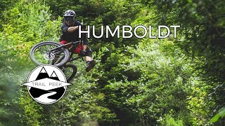 SICKEST TRAIL IN NORTHERN CALIFORNIA  Mountain Biking Humboldt County [upl. by Cristabel]