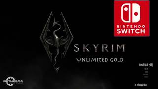 Skyrim  Unlimited Gold  Nintendo Switch [upl. by Oloap]