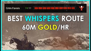 Diablo 4 Fastest Way to Farm Whispers 60 Million Gold in 1 Hour [upl. by Elbert]