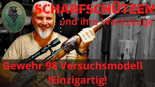 Scharfschützengewehr Gewehr 98 Versuchsmodell 1Weltkrieg Sackselten RokycanyDanksagung Fluthilfe [upl. by Tiedeman]