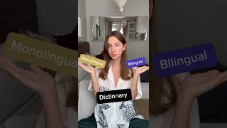 Monolingual VS Bilingual dictionary languagelearning deutschlernen learngerman [upl. by Irihs]