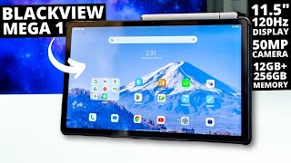 Blackview MEGA 1 PREVIEW Finally 120Hz Display in a Budget Tablet [upl. by Fujio717]