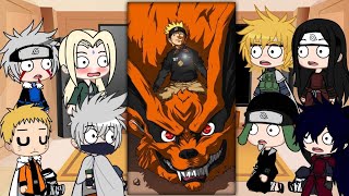 Naruto and friends reacting to Team 7 [upl. by Irrol]