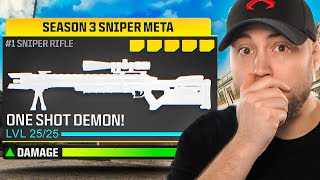 BEST ONE SHOT SNIPER on Rebirth MORS Class Setup  Loadout  Warzone Season 3 [upl. by Shirk]