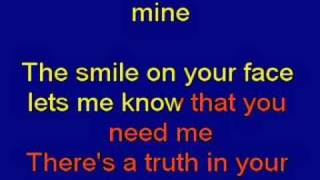 Ronan Keating When You Say Nothing At All Karaoke Lyrics [upl. by Enaasiali]