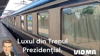 Interiorul luxos al Trenului Prezidențial al lui Ceaușescu [upl. by Rieger]