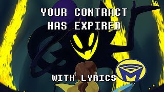 A Hat in Time  Your Contract Has Expired With Lyrics  Man on the Internet [upl. by Pollock]