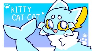 KITTY CAT CAT 🐟ANIMATION MEME🐟 Flipaclip [upl. by Marjy346]