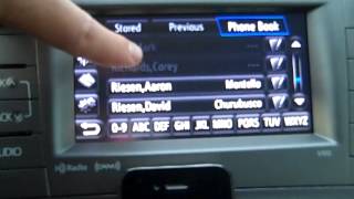 Toyota Entune Demo Setting destination from iPhone Contact List Jon Lancaster Toyota [upl. by Deden656]