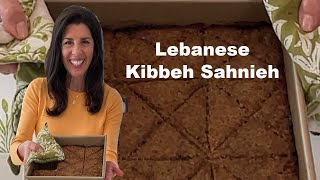 Baked Kibbeh is just as delicious as Raw Kibbeh [upl. by Tnarg]