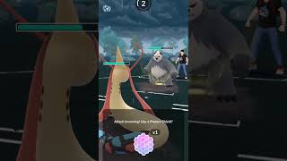 Milotic Vs Pangoro Ultimate Battle pokemon gobattleleague pokemongo 1v1 trendingshorts shorts [upl. by Awad706]