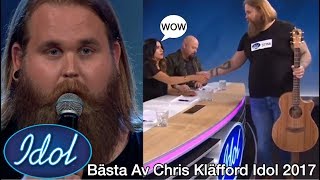 Best of Chris Kläfford Swedish idol 2017 [upl. by Ibrad]