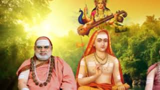 Sri Sharadambam Bhaje  Song composed by HH Sri Bharathi Theertha maha swami [upl. by Ardnassak]