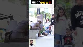 Hello 👋 Man prank respect funnyvideos funny shorts [upl. by Lleuqram]