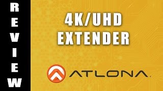 Its time to consider the new Atlona ATUHDEX702PS 4KUHD extender kit [upl. by Arick]